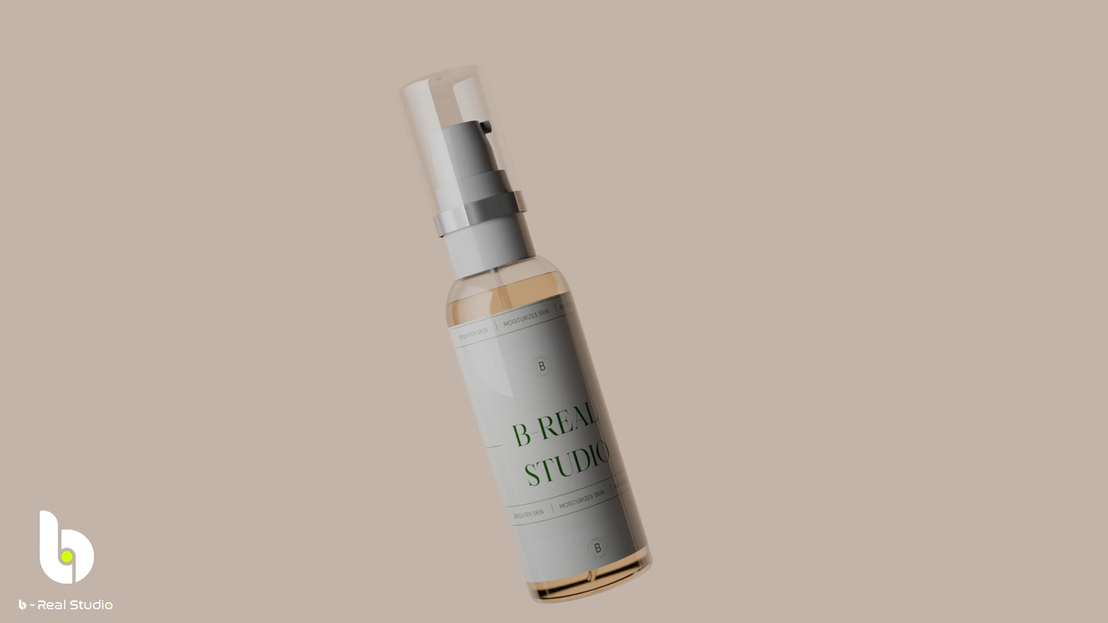 Cosmetic skincare rendering